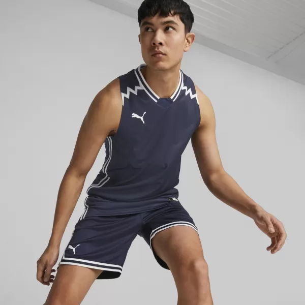  Férfi mez PUMA HOOPS TEAM GAME JERSEY 676628-03 PUMA HADITENGERÉSZET 