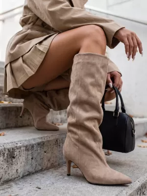 Női cipők DSTREET ZY1443 KHAKI