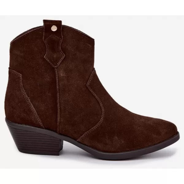  Női bokacsizma BIG STAR SHOES SS274463 BARNA 