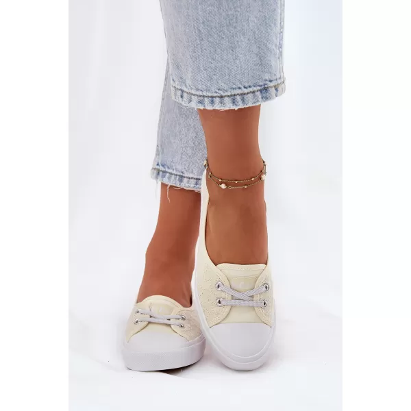  Női tornacipő LEE COOPER LCW-25-31-3445L BÉZS 