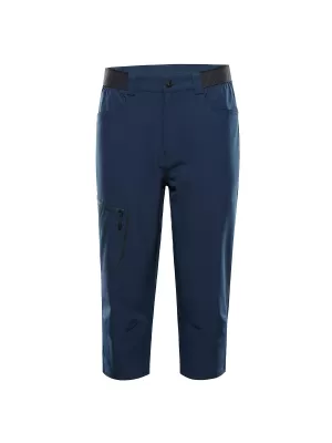 Férfi capri nadrág ALPINE PRO WEDER 2 KÉK SZÁRNYÚ KÉKESZÖLD