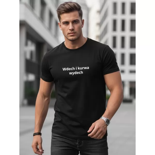  Férfi póló DSTREET NX0111R-BK FEKETE 