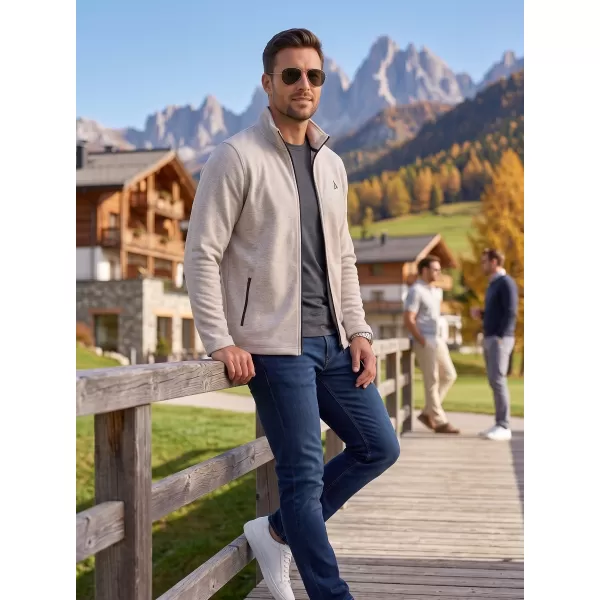  Férfi polár pulóver ALTISPORT ALM002852 EZÜST KIEMELÉSEK 