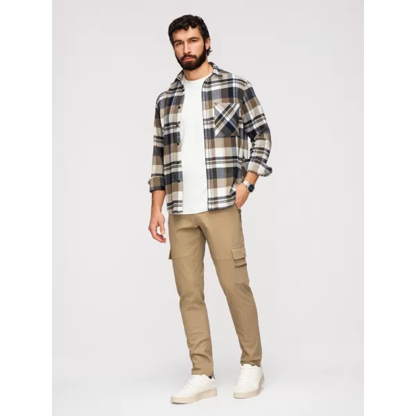  Férfi nadrág OMBRE P1517 KHAKI 