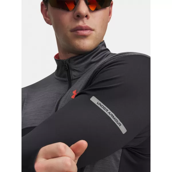  Férfi póló UNDER ARMOUR TECH UTILITY 1/4 ZIP 6004963-002 FEKETE 