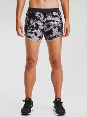 Női rövidnadrág UNDER ARMOUR W UA FLY BY 2.0 PRINTED SHORT 1350198-591 LILA