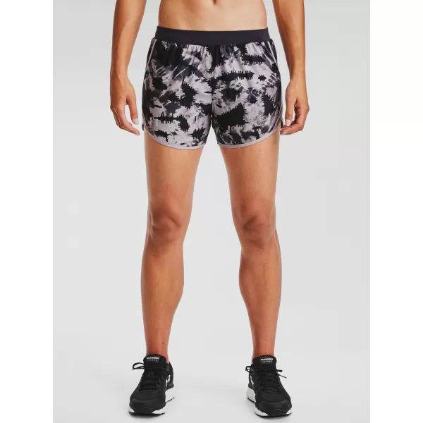  Női rövidnadrág UNDER ARMOUR W UA FLY BY 2.0 PRINTED SHORT 1350198-591 LILA 