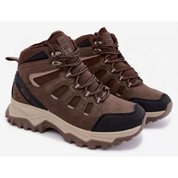  Férfi cipők BIG STAR SHOES UU174316 BARNA/BÉZS ÁRNYÉKOK 