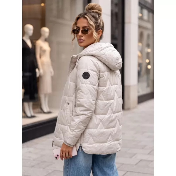  Női kabát DSTREET TY5798 VILÁGOSSZÜRKE 