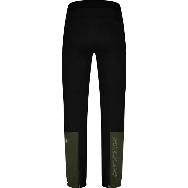  Férfi vízálló multisport nadrág NORDBLANC RIDGEWALK NBSPM8325 SÖTÉTZÖLD 