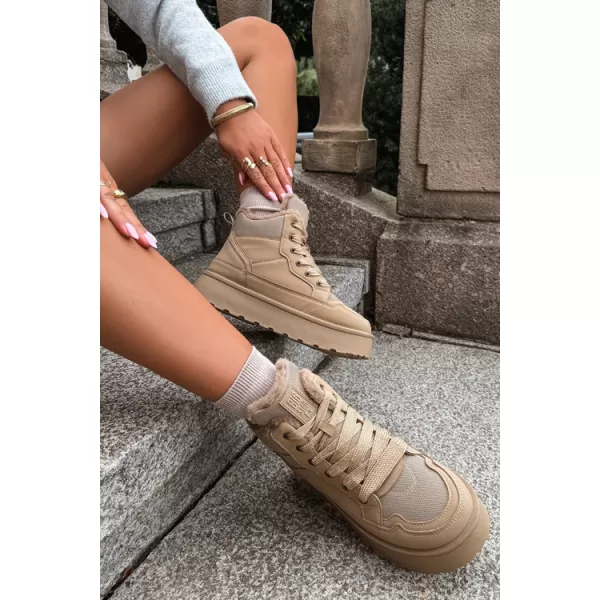  Női hóemberek BIG STAR SHOES UU274166 BÉZS 