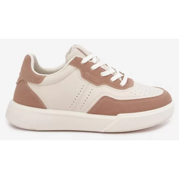  Női tornacipő BIG STAR SHOES UU274275 FEHÉR/BÉZS 