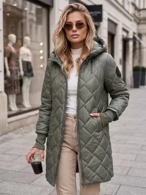 Női kabát DSTREET TY5863 ZÖLD
