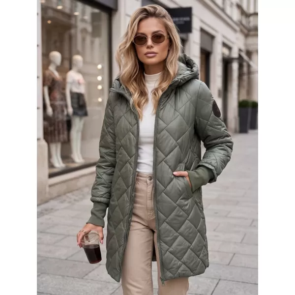  Női kabát DSTREET TY5863 ZÖLD 