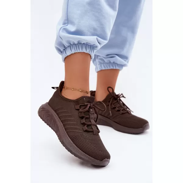 Női tornacipő BIG STAR SHOES UU274055 BARNA/BÉZS 