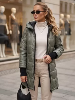 Női kabát DSTREET TY5789 ZÖLD