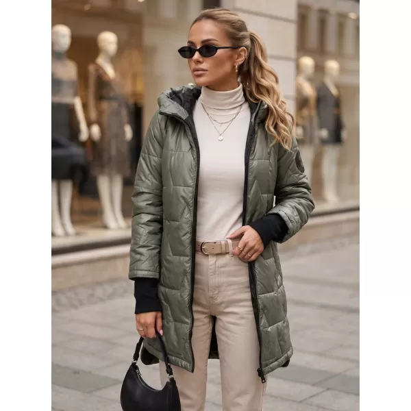  Női kabát DSTREET TY5789 ZÖLD 