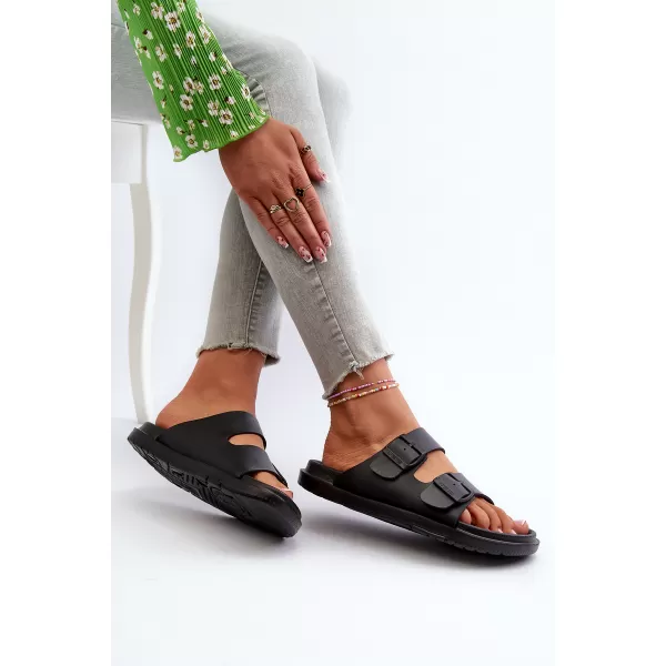  Női papucs BIG STAR SHOES NN274A750 FEKETE 