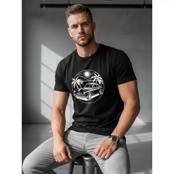  Férfi póló DSTREET NX042R FEKETE 