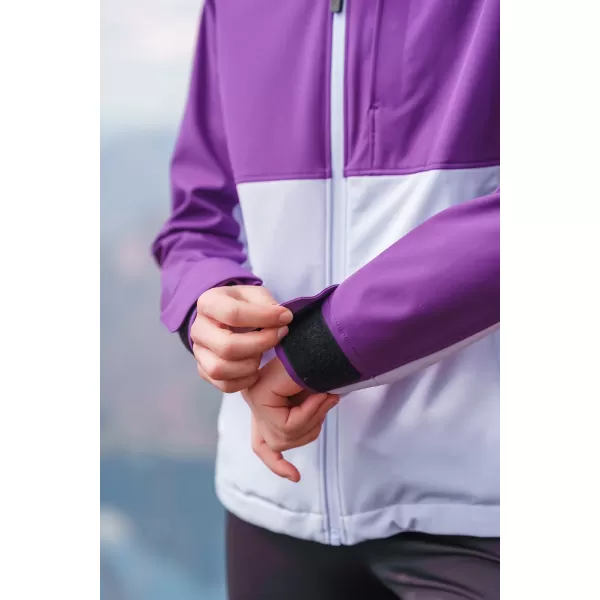  Női softshell kabát NORDBLANC BLINK NBSSL8320 LILA 