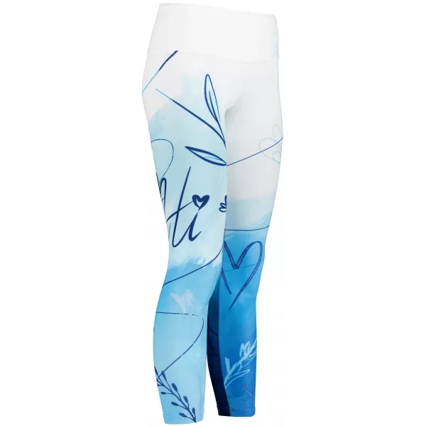  Női prémium hosszú leggings (új méretek) ALTISPORT VOJ/ALW083LEG05 FEHÉR KÉK 