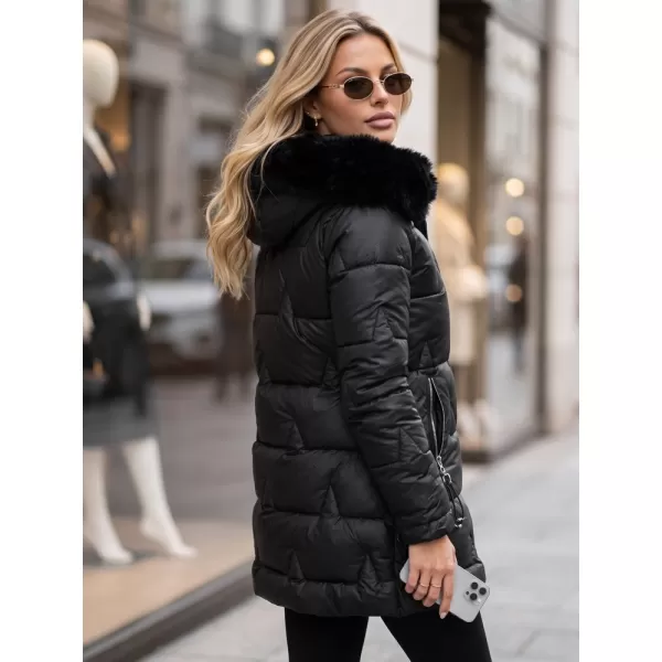  Női kabát DSTREET TY5738 FEKETE 