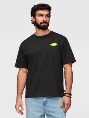Férfi póló OMBRE OM-TSPT-0288 FEKETE