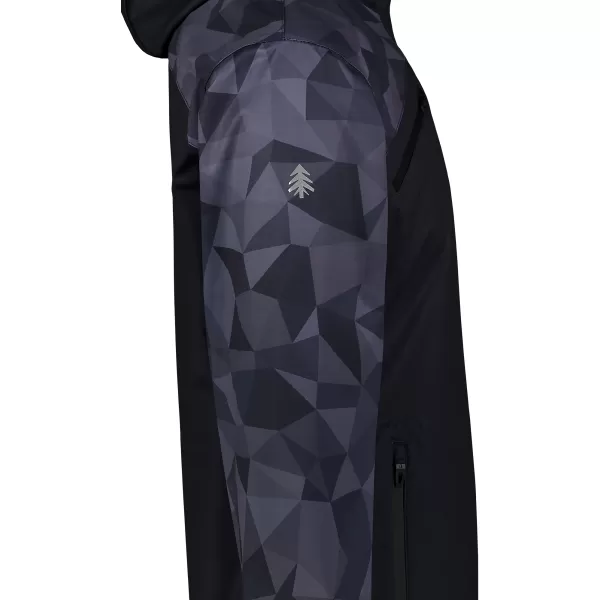  Férfi softshell kabát NORDBLANC RIGHT NBSSM8321 FEKETE 