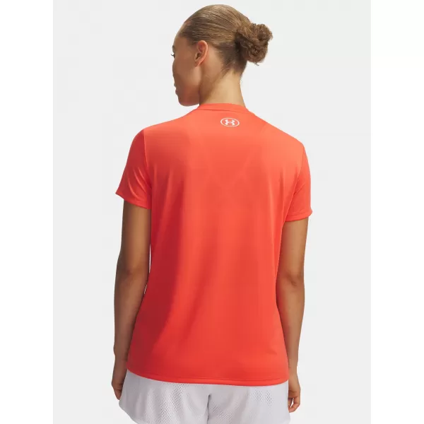  Női póló UNDER ARMOUR TECH SSV- SOLID 1384229-690 PIROS 
