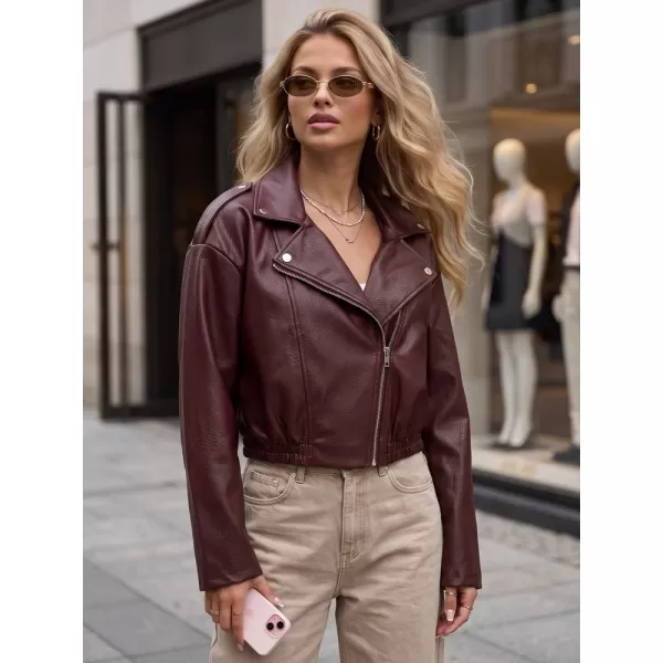  Női kabát DSTREET TY5952 BURGUNDIA 