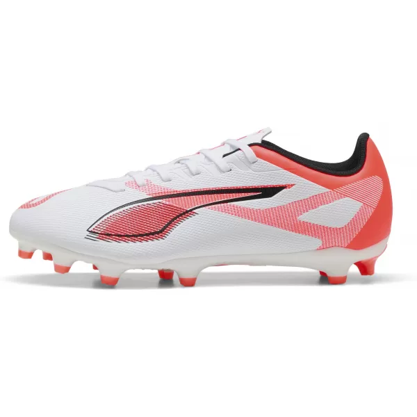  Futballcipők PUMA ULTRA 5 PLAY FG/AG 108169-01 FEHÉR/FEKETE/VILÁGÍTÓ VÖRÖS 