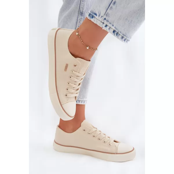  Női tornacipő BIG STAR SHOES TT274773 BÉZS 