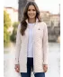 Női hibrid kabát ALTISPORT IRYSA VILÁGOS BÉZS