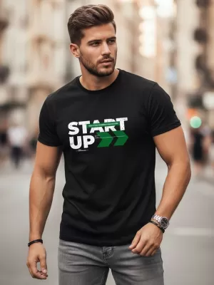 Férfi póló DSTREET NX0150R-BK FEKETE