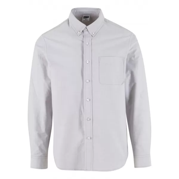  Férfi ing URBAN CLASSICS TB8094 VILÁGOS MENNYDÖRGÉS SZÜRKE 