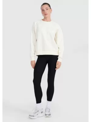 Női leggings 4F WAW25TTIGF237 MÉLYFEKETE