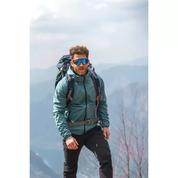  Férfi vízálló softshell kabát NORDBLANC EXPEDITIOUS NBSSM8323 ZÖLD 