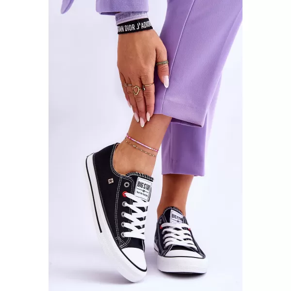  Női tornacipő BIG STAR SHOES T274023 FEKETE 