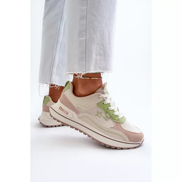  Női tornacipő BIG STAR SHOES NN274A091 BÉZS 