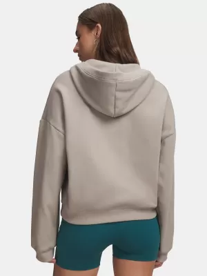 Női pulóver UNDER ARMOUR ICON FLEECE HZ HOODIE 6012843-203 BARNA