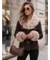 Női kabát DSTREET TY5851 BARNA