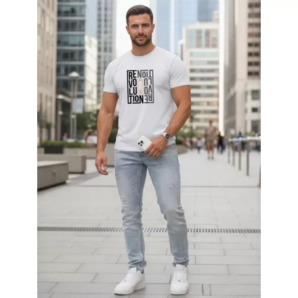  Férfi póló DSTREET NX0143R-WH FEHÉR 