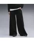 Női melegítőnadrág PUMA CLASS RELAXED WIDE LEG PANTS 69401301 PUMA FEKETE