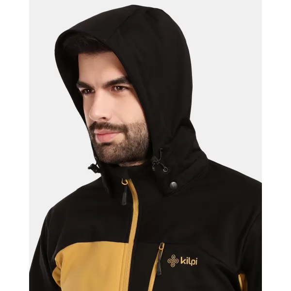  Férfi softshell kabát KILPI ONTAVIO-M 1M0112KI ARANYSÁRGA 