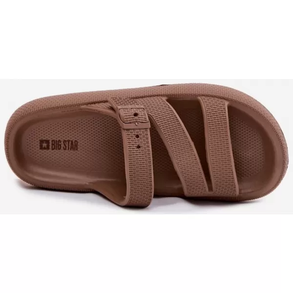  Női papucs BIG STAR SHOES 42155-19 BARNA/BÉZS 