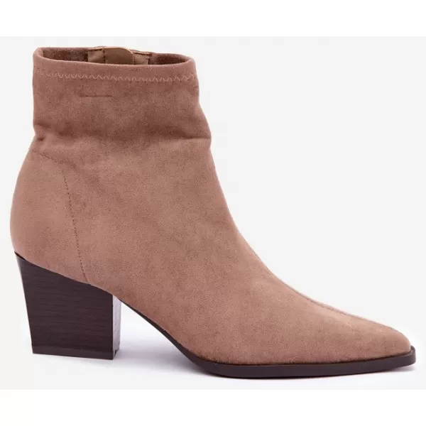  Női bokacsizma BOTO D-209 BROWN BARNA 