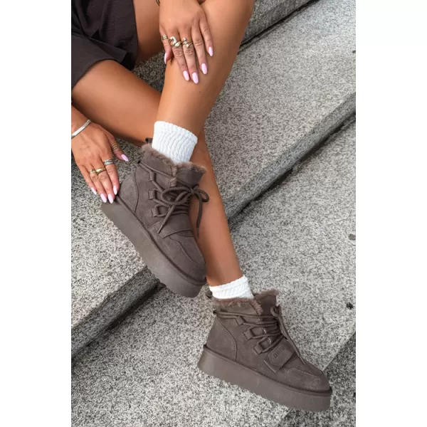  Női cipők BIG STAR SHOES UU274315 BARNA/BÉZS ÁRNYÉKOK 