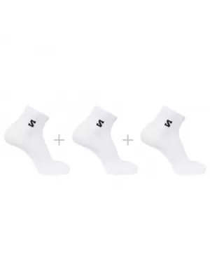 Zokni SALOMON EVERYDAY LITE QUARTER 3-PACK LC2911800 FEHÉR