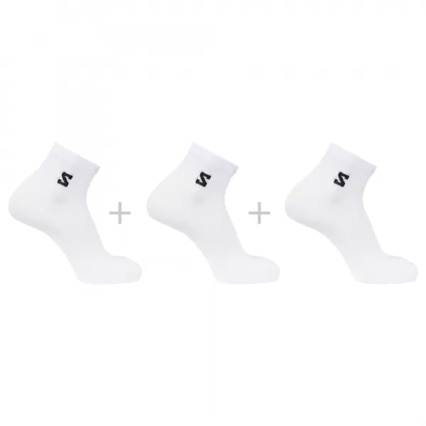  Zokni SALOMON EVERYDAY LITE QUARTER 3-PACK LC2911800 FEHÉR 