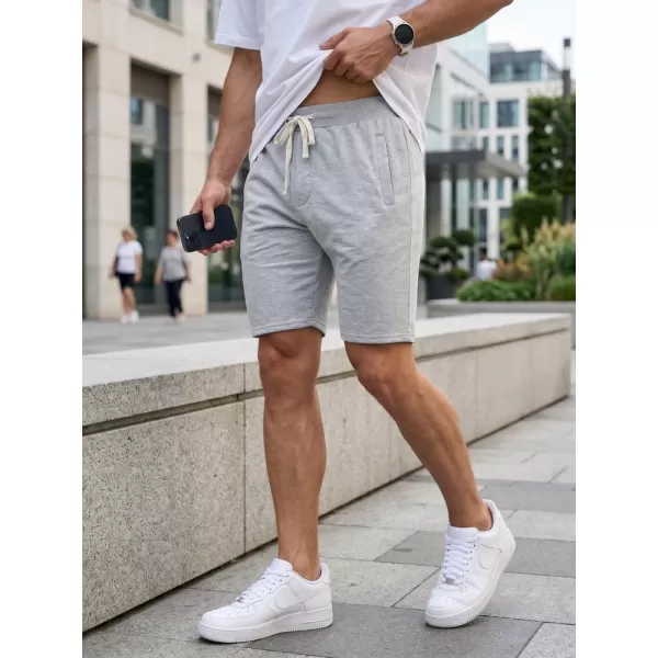 Férfi rövidnadrág DSTREET SX2621 VILÁGOSSZÜRKE 